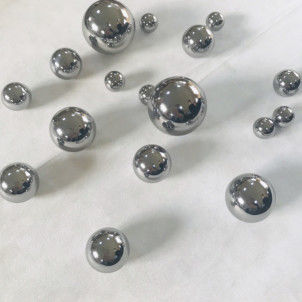 Bolas de acero inoxidables G100 11.112m m 7/16" bolas de metal sólidas HRc28