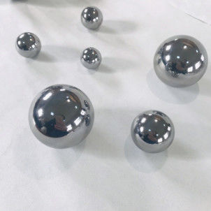 Bola de metal de acero inoxidable sólida para el transporte G100 G200 12.70m m el 1/2”