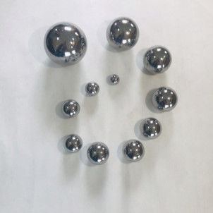 Bolas de acero del metal de HRc61 HRc67 para los rodamientos 44.56m m 1,754331&quot;
