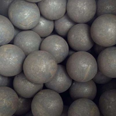 bola de pulido 10m m del molino del cemento 65Mn con la forja del martillo