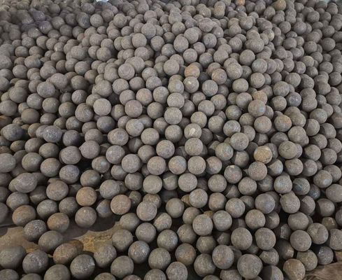 molino de bola de 50m m 60Mn B2 que muele medios para la explotación minera de cobre